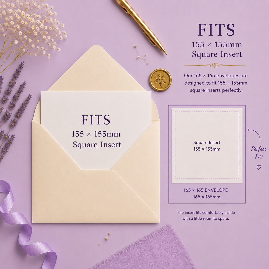 What Fits Inside a 165x165 Envelope?