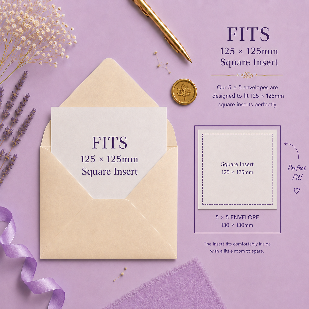 What Fits Inside a 5x5 Envelope?