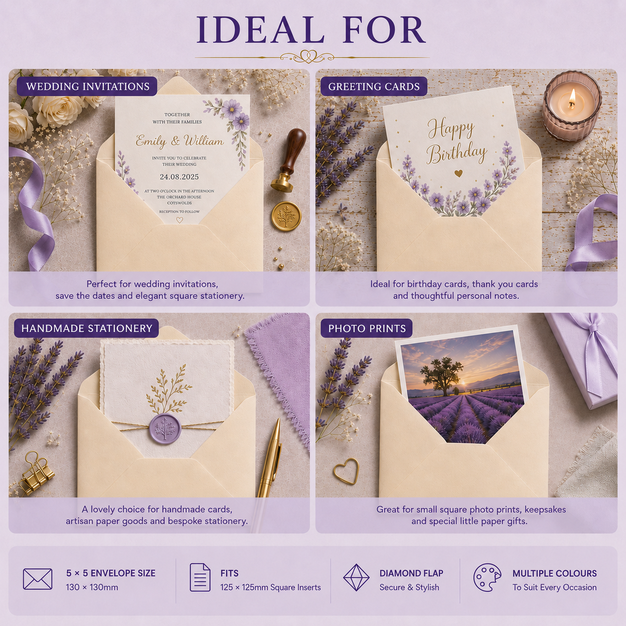 What Are 5x5 Envelopes Used For?