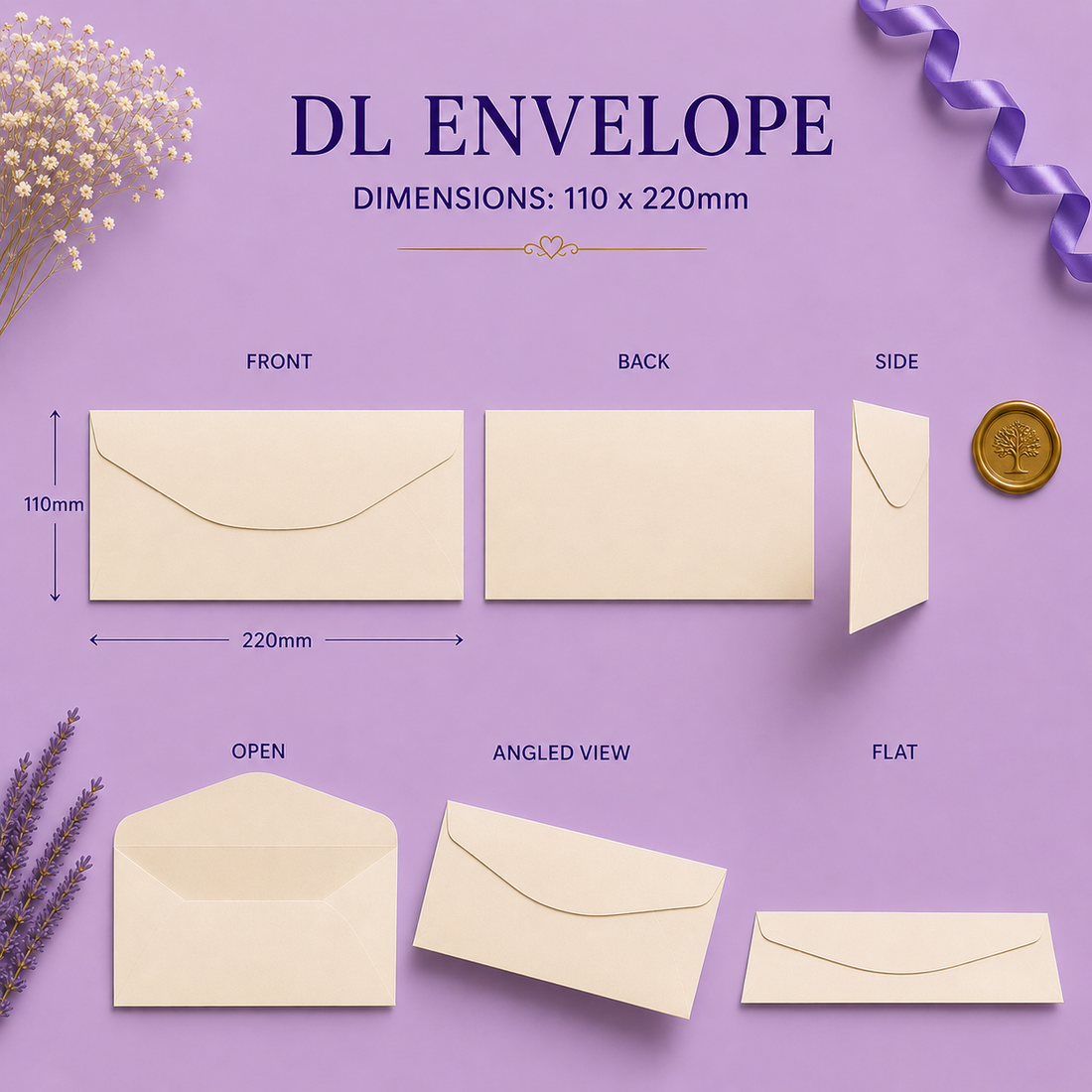 DL Envelope Dimensions