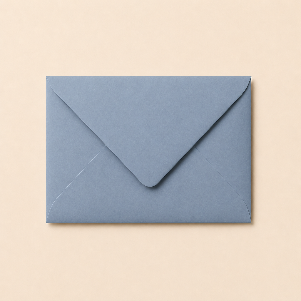 5x7 Powder Blue Envelopes – 133 × 184mm