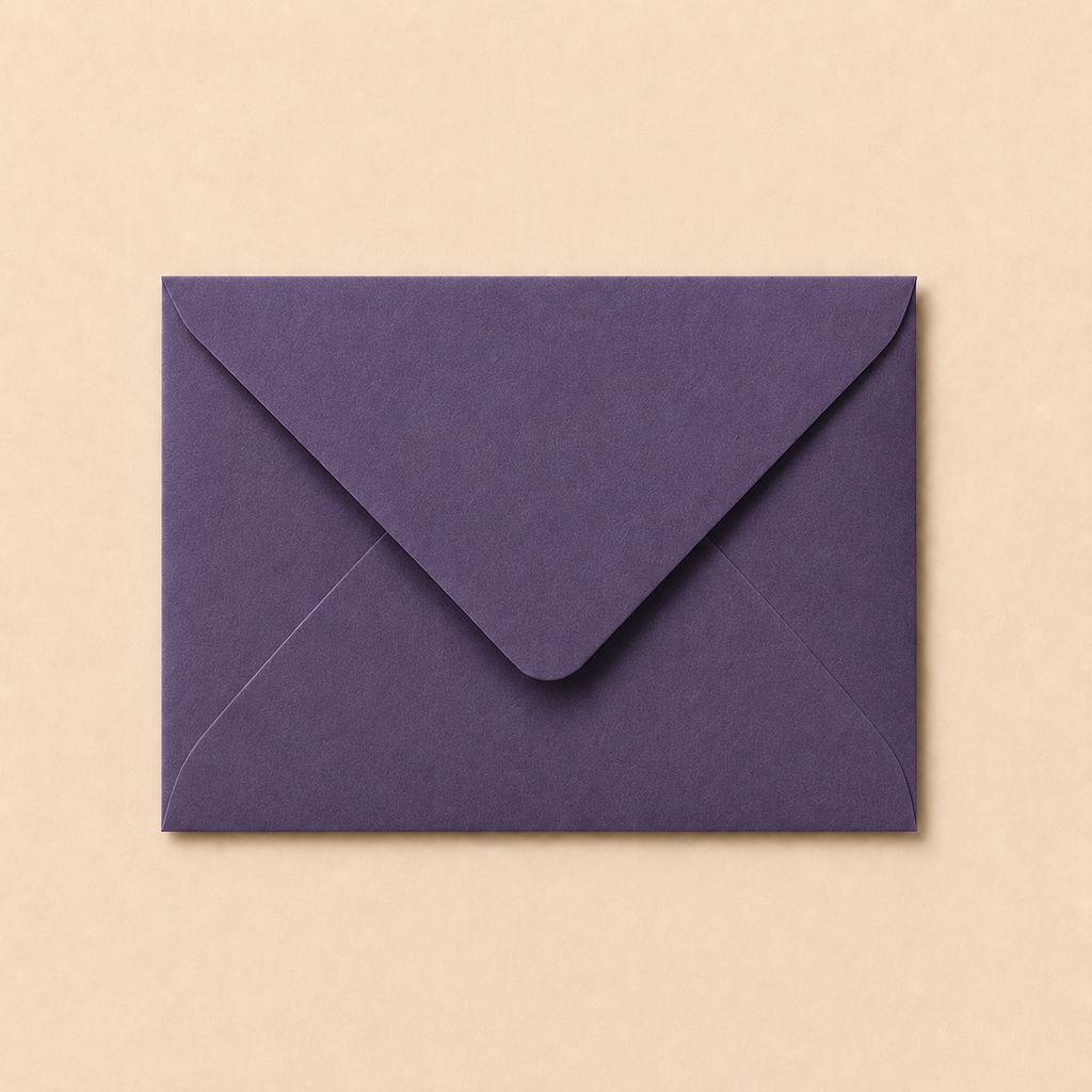5x7 Aubergine Envelopes – 120gsm – 133 × 184mm