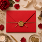 5x7 Pure Red Envelopes – 120gsm – 133 × 184mm