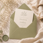 5x7 Sage Green Envelopes – 133 × 184mm