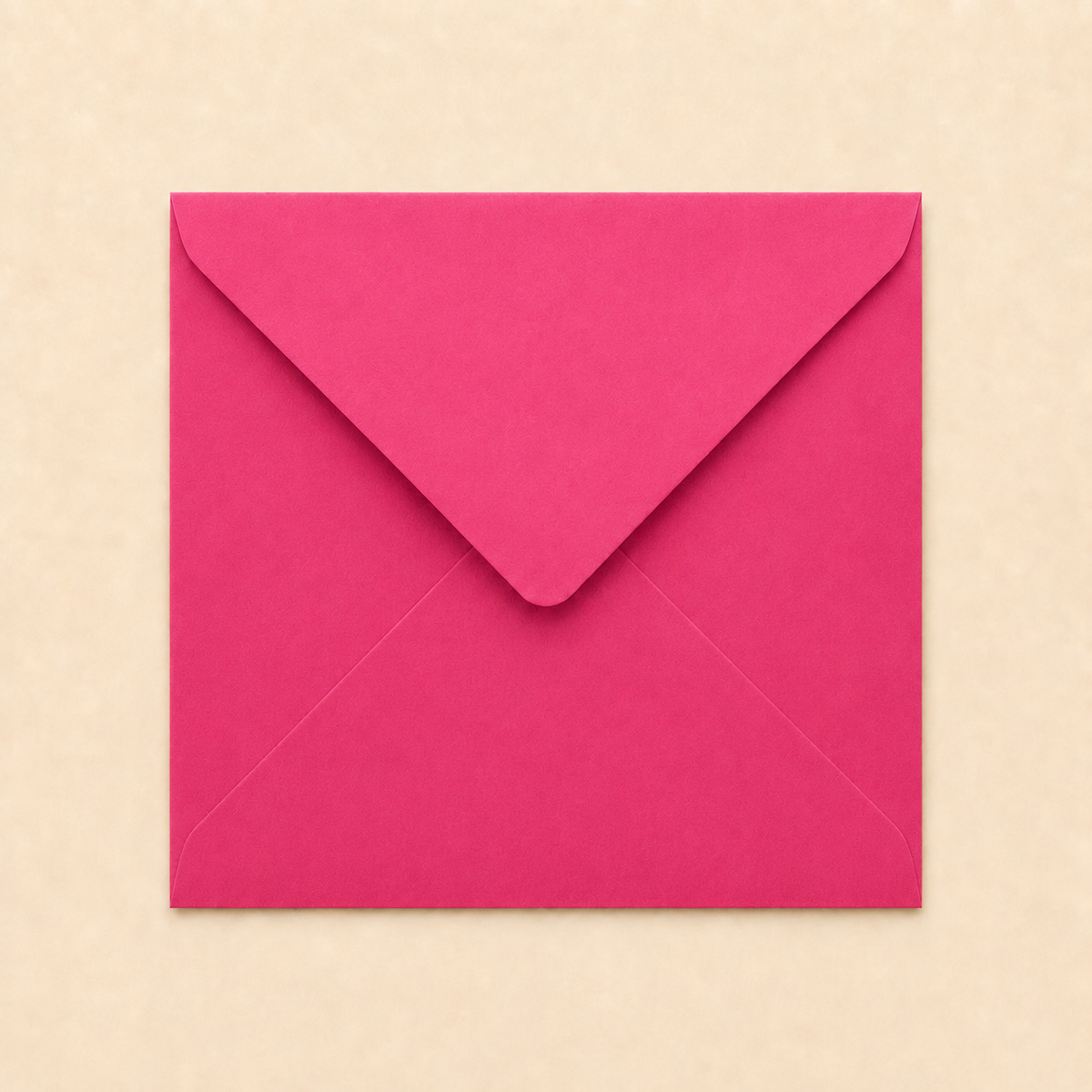 6x6 Hot Pink Envelopes – 100gsm – 155 × 155mm