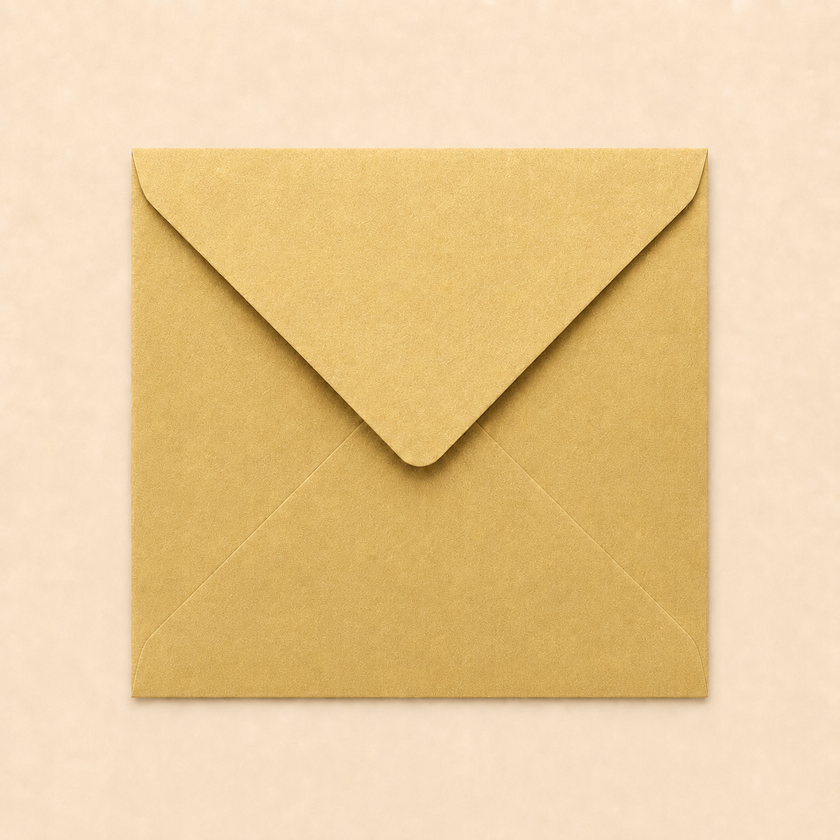 6x6 Metallic Gold Envelopes – 100gsm – 155 × 155mm