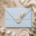 C6 Baby Blue Matte Envelopes – 114 × 162mm