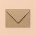 C6 Recycled Kraft Fleck Envelopes – 110gsm – 114 × 162mm