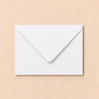 C6 White Envelopes – 100gsm – 114 × 162mm