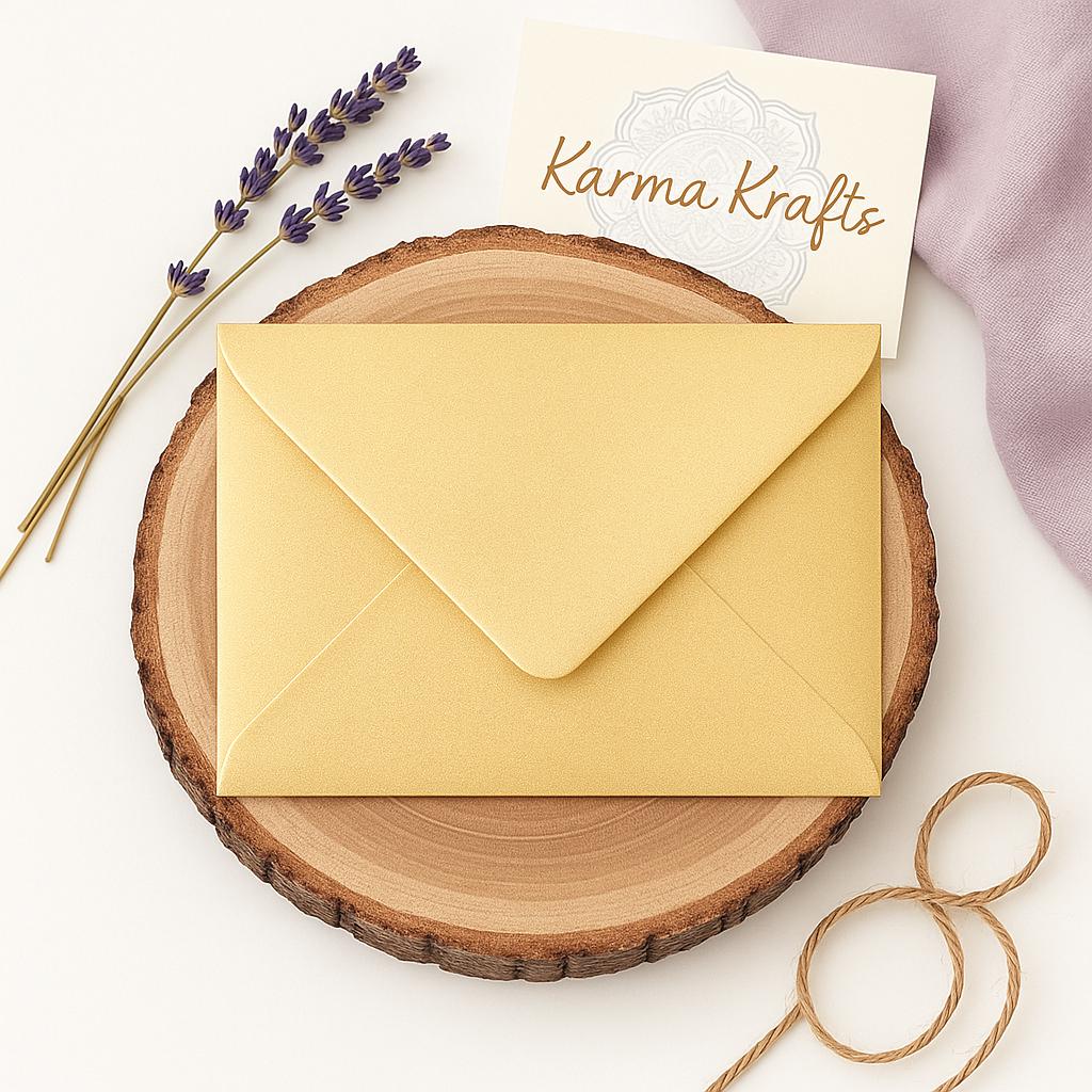 C6 Gold Wedding Envelopes | Metallic Invitation Envelopes for Luxury Cards & Stationery __etsy:7611710369