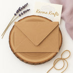 C5 Recycled Kraft Envelopes | 110gsm Brown Fleck, Rustic Wedding Invitations __etsy:7972354164