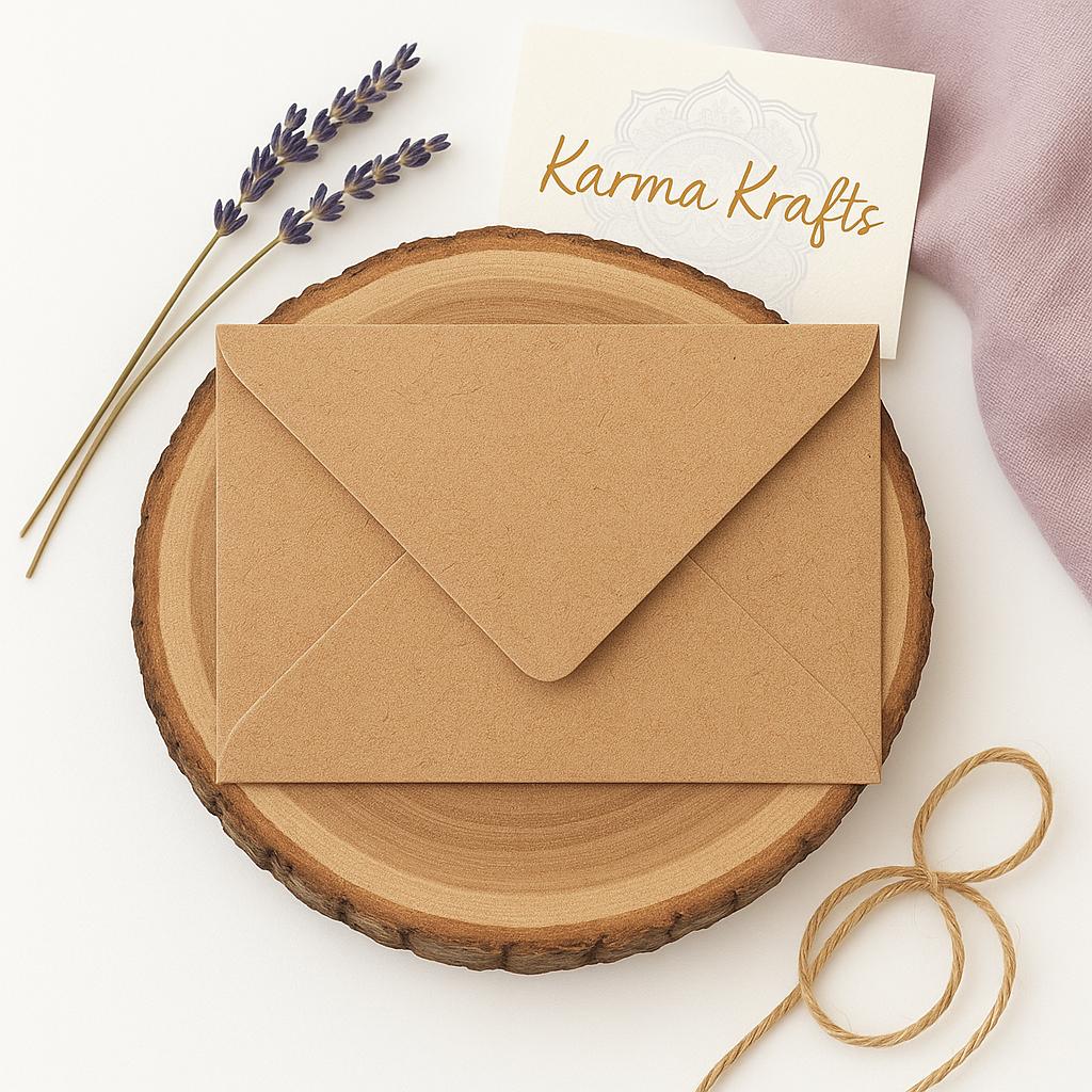 C5 Recycled Kraft Envelopes | 110gsm Brown Fleck, Rustic Wedding Invitations __etsy:7972354164