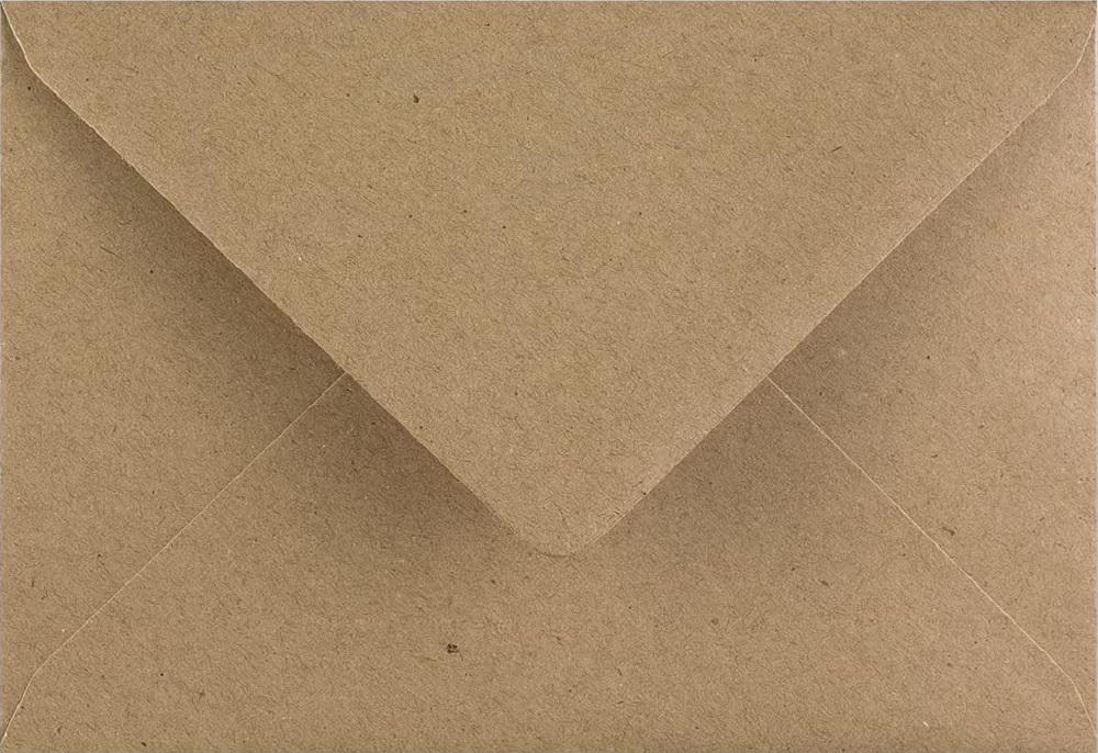 C7 Recycled Kraft Fleck 81x111mm Mini Invitation Envelopes for Gift Cards __etsy:7753907397