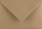 C7 Recycled Kraft Fleck 81x111mm Mini Invitation Envelopes for Gift Cards __etsy:7753907397