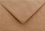 C5 Recycled Ribbed Brown Envelopes | Rustic Eco Friendly Invitation Envelopes __etsy:7563769306