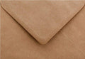 C7 Recycled Ribbed Brown 81x111mm Mini Invitation Envelopes for Gift Cards __etsy:7563769306