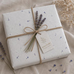 Cornflower Petal Lokta Wrapping Paper | Handmade Botanical Artisan Gift Wrap (51x76cm) __etsy:8066976371