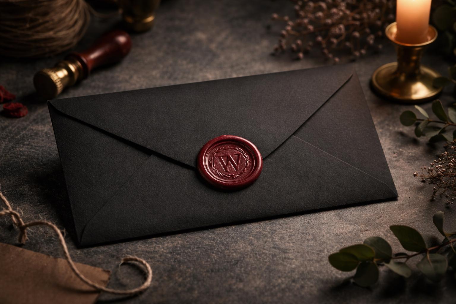 DL Black Envelopes 110x220mm – 100gsm Card & Invitation Envelopes __etsy:7753744377