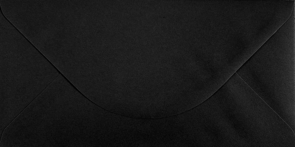 DL Black Envelopes 110x220mm – 100gsm Card & Invitation Envelopes __etsy:7753745419