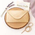DL Gold Wedding Envelopes | Luxury Metallic Invitation Envelopes for Elegant Wedding Stationery __etsy:7566970134