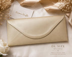DL Gold Wedding Envelopes | Luxury Metallic Invitation Envelopes for Elegant Wedding Stationery __etsy:8023531972