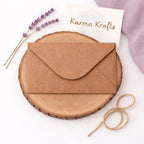 DL Recycled Kraft Fleck Envelopes | Eco Friendly 110 x 220mm Envelopes for Cards & Invitations __etsy:7614939817