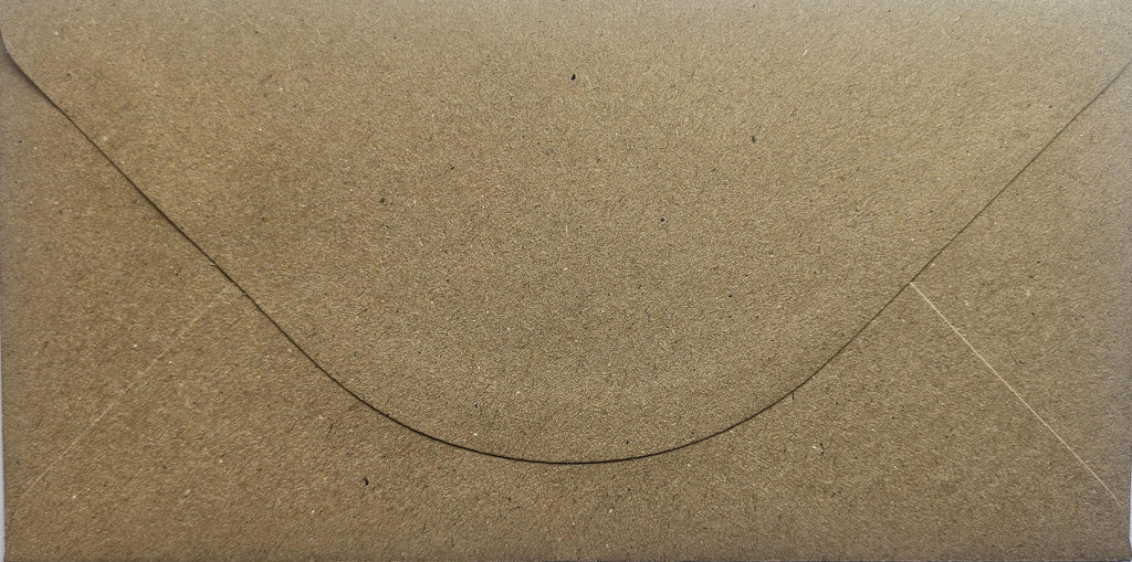 DL Recycled Kraft Fleck Envelopes | Eco Friendly 110 x 220mm Envelopes for Cards & Invitations __etsy:7566995974