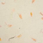 Handmade Marigold Lokta Paper – Textured Floral Craft Paper, 20 Sheets (A4) __etsy:8045535385