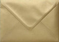 Metallic Gold C7 Envelopes | 81 x 111mm, 100gsm Paper, White Interior __etsy:8030170891