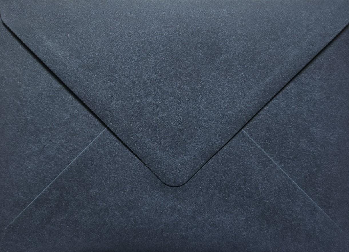 Navy 133x184mm (5x7) Envelopes Wedding Invitations __etsy:7666441127