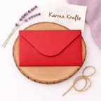 Red DL Envelopes | 110 x 220mm 100gsm Invitation Stationery __etsy:7614955097
