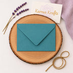 Teal 5x7 Envelopes | 100gsm Paper, White Interior (133 x 184mm) __etsy:7972553194