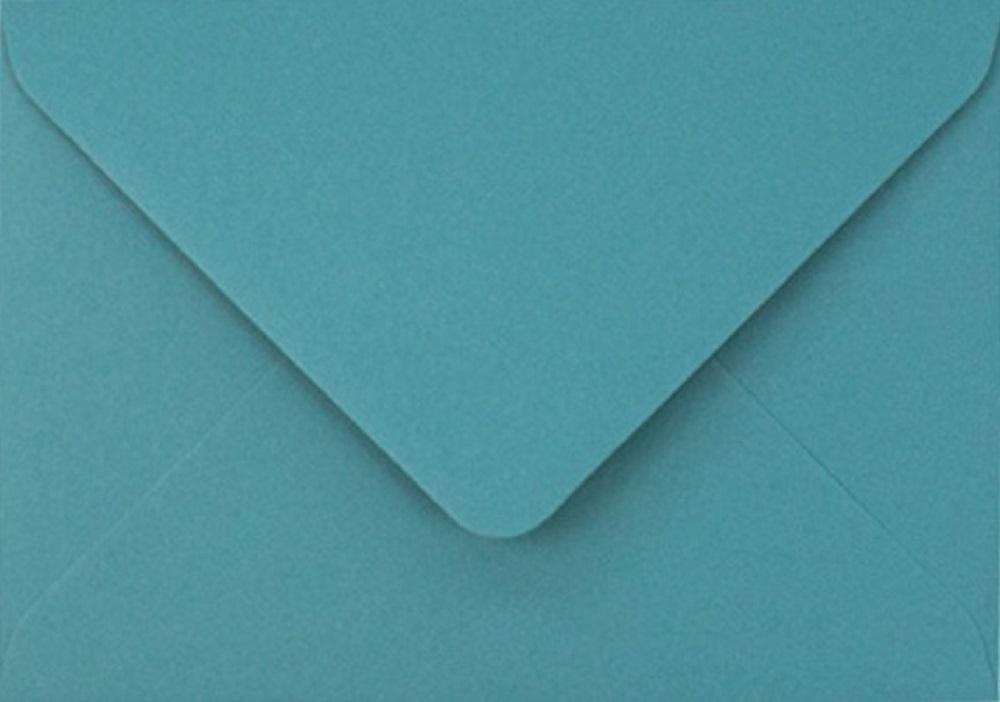 Teal 5x7 Envelopes | 100gsm Paper, White Interior (133 x 184mm) __etsy:7972557806