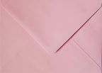 Baby Pink Lined Envelopes | Floral Wedding Invitation Stationery (5x7 inches)