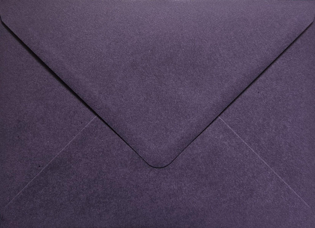 5x7 Gothic Lined Envelopes | Dark Wedding Invitation Envelopes | Skull & Celestial Envelope Liners | Handmade UK