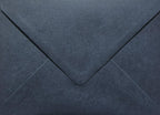 Navy Floral Lined Envelopes | Luxury Wedding Invitation Stationery (5x7 inches)