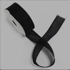 Black 38mm x 20m Roll | Woven Decorative Ribbon | Gift Wrapping Ribbon | Florist Ribbon | Wedding Crafts & Hampers