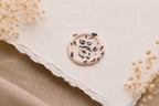 Handmade Lavender Wax Seal Stickers, Self-Adhesive Wedding Invitation Embellishments