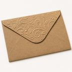 C7 81x111mm Embossed Mini Wedding Envelopes