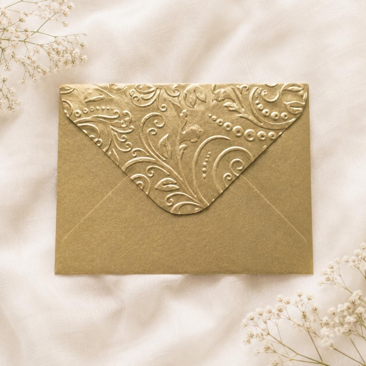 C7 81x111mm Embossed Mini Wedding Envelopes