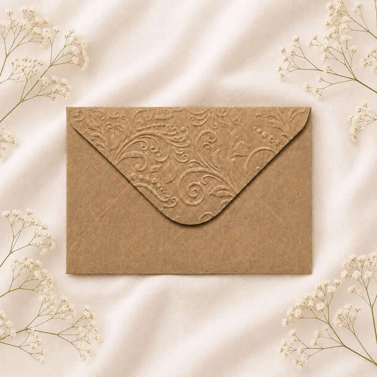 C7 81x111mm Embossed Mini Wedding Envelopes