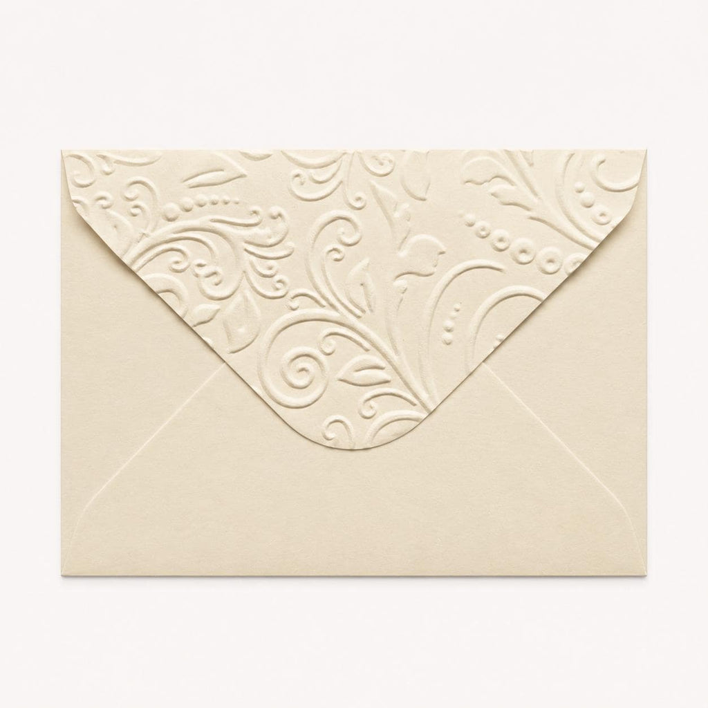 C7 81x111mm Embossed Mini Wedding Envelopes