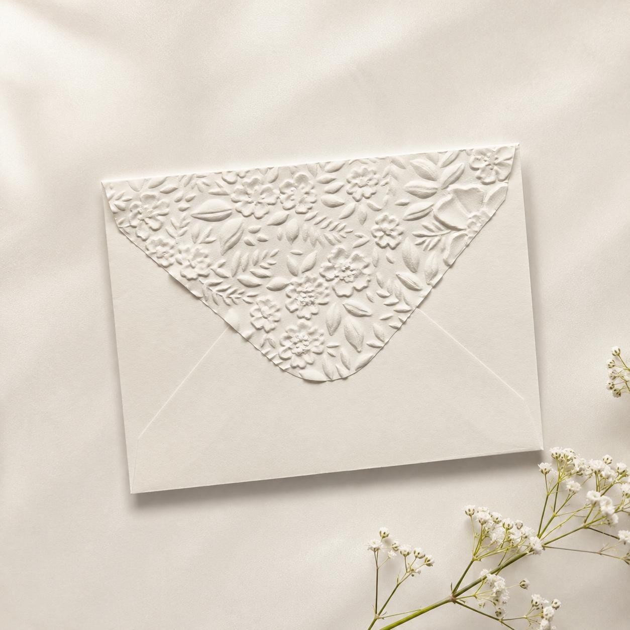 C7 81x111mm Embossed Mini Wedding Envelopes