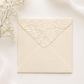 5x5 130x130mm Embossed Square Wedding Envelopes