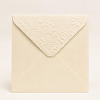 5x5 130x130mm Embossed Square Wedding Envelopes