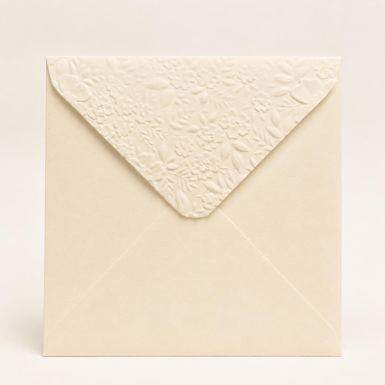 5x5 130x130mm Embossed Square Wedding Envelopes