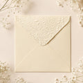 5x5 130x130mm Embossed Square Wedding Envelopes