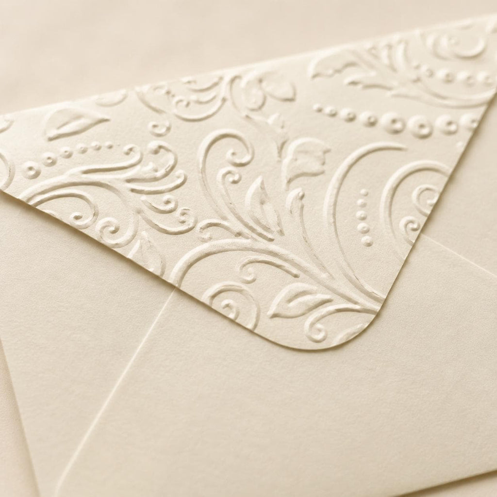C7 81x111mm Embossed Mini Wedding Envelopes