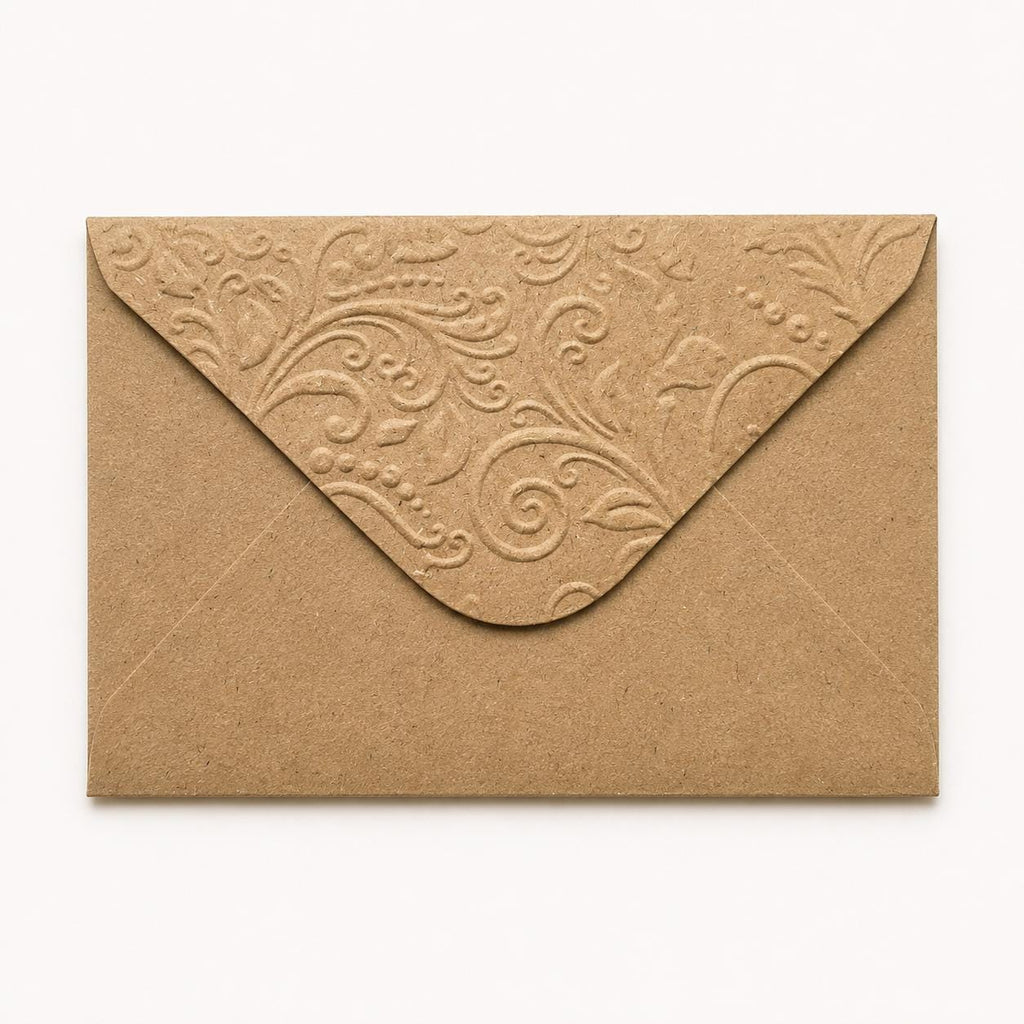 C7 81x111mm Embossed Mini Wedding Envelopes