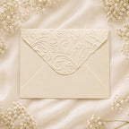 C7 81x111mm Embossed Mini Wedding Envelopes